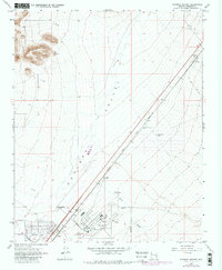 Kingman Airport 1968 topographic map thumbnail