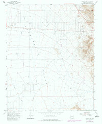 Kingman NW 1967 topographic map thumbnail