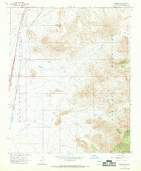 Kingman SE 1967 topographic map thumbnail