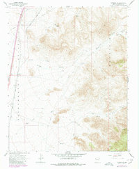 Kingman SE 1967 topographic map thumbnail