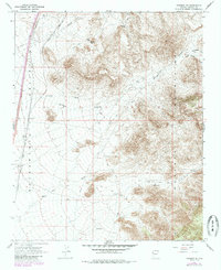 Kingman SE 1967 topographic map thumbnail