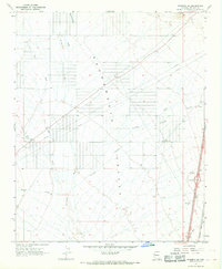 Kingman SW 1967 topographic map thumbnail