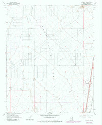 Kingman SW 1967 topographic map thumbnail