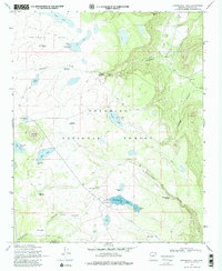 Kinnikinick Lake 1970 topographic map thumbnail