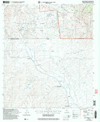 Kino Springs 2004 topographic map thumbnail