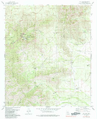 Kitt Peak 1979 topographic map thumbnail