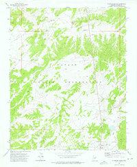 Klagetoh North 1973 topographic map thumbnail