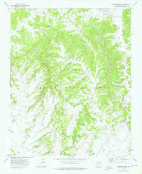 Klagetoh South 1972 topographic map thumbnail