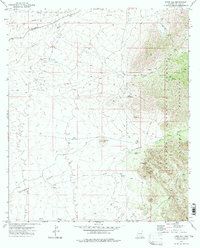 Knob Hill 1973 topographic map thumbnail