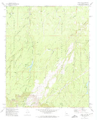 Knoll Lake 1972 topographic map thumbnail