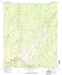Knoll Lake 1972 topographic map thumbnail
