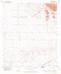 Kofa 1965 topographic map thumbnail
