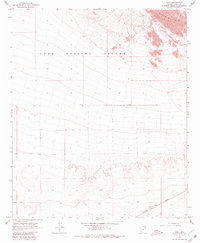 Kofa 1965 topographic map thumbnail