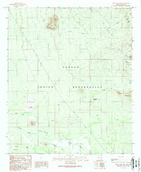 Koht Kohl Hill 1989 topographic map thumbnail