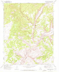 Kydestea Spring 1970 topographic map thumbnail