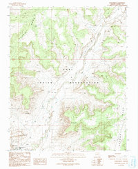 Kykotsmovi 1991 topographic map thumbnail