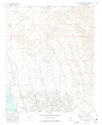 Lake Havasu City North 1970 topographic map thumbnail