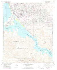 Lake Havasu City South 1970 topographic map thumbnail