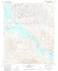 Lake Havasu City South 1970 topographic map thumbnail