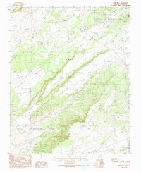 Lamb Well 1991 topographic map thumbnail