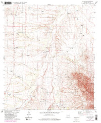 Las Guijas 1979 topographic map thumbnail