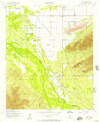 Laveen 1952 topographic map thumbnail