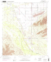 Laveen 1952 topographic map thumbnail
