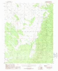 Le Fevre Ridge 1988 topographic map thumbnail