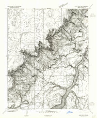 Lees Ferry SW topographic map thumbnail