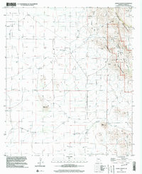 Leslie Canyon 1996 topographic map thumbnail