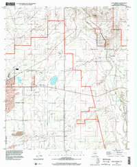 Lewis Springs 1996 topographic map thumbnail
