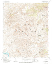 Lion Mountain 1964 topographic map thumbnail