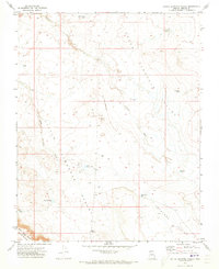 Little Clayhole Valley 1971 topographic map thumbnail