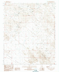 Little Horn Peak 1990 topographic map thumbnail