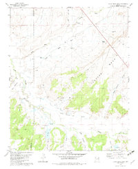 Little Milky Wash 1982 topographic map thumbnail