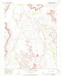 Little Round Rock 1968 topographic map thumbnail