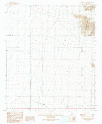 Livingston Hills NW 1990 topographic map thumbnail