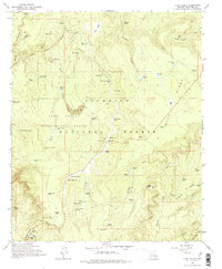 Long Valley 1965 topographic map thumbnail