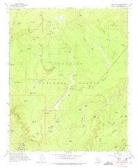 Long Valley 1965 topographic map thumbnail
