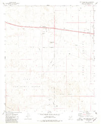 Lost Horse Peak 1979 topographic map thumbnail