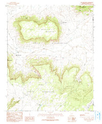 Low Mountain 1990 topographic map thumbnail