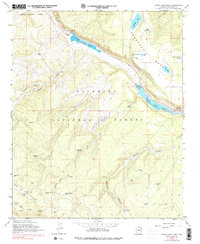 Lower Lake Mary 1962 topographic map thumbnail