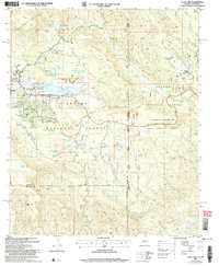 Luna Lake 2005 topographic map thumbnail