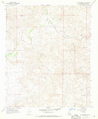 Malpais Mesa NE 1967 topographic map thumbnail