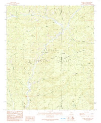 Maness Peak 1991 topographic map thumbnail