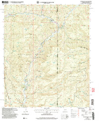 Maness Peak 2005 topographic map thumbnail
