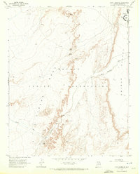 Many Farms SW 1968 topographic map thumbnail