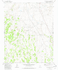 Many Ghosts Hill 1982 topographic map thumbnail