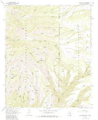 Maple Peak 1967 topographic map thumbnail