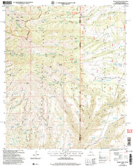 Maple Peak 2005 topographic map thumbnail